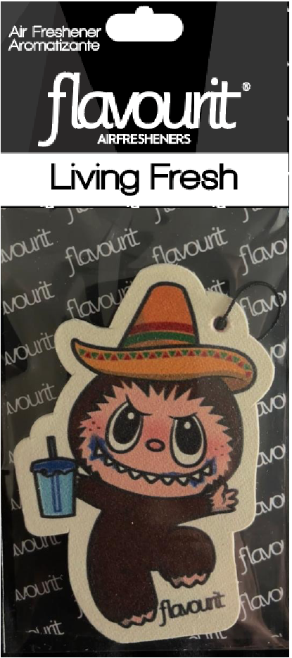 Aromatizante Labubu Azulito