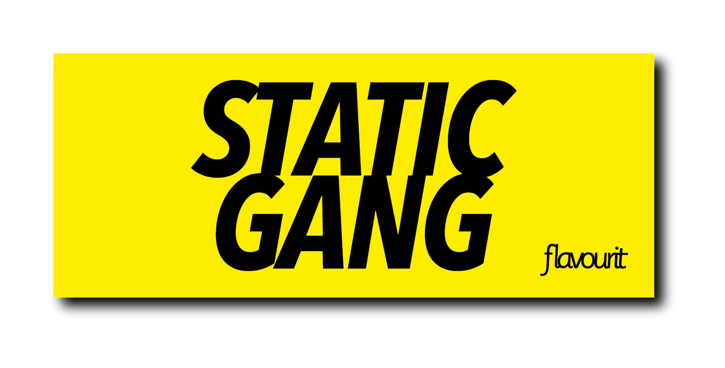 Sticker Static Gang
