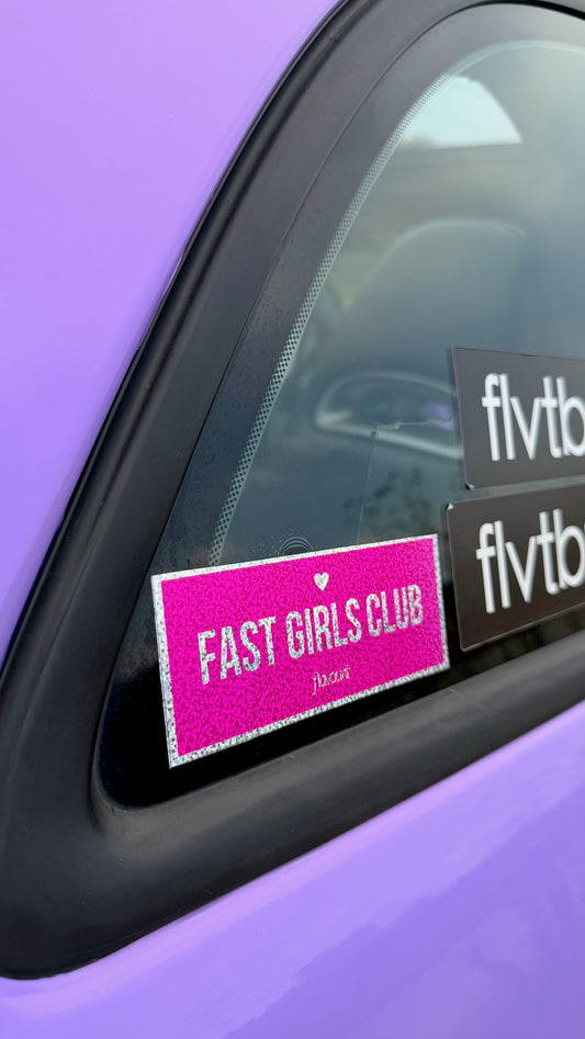 Sticker Fast Girls Club Holo